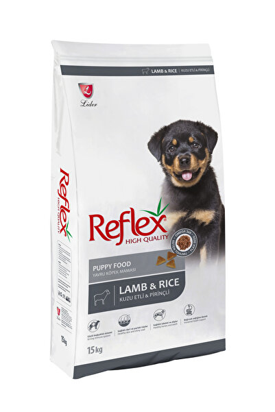 Reflex Kuzulu Pirinçli Yavru Köpek Mamasi 15 Kg