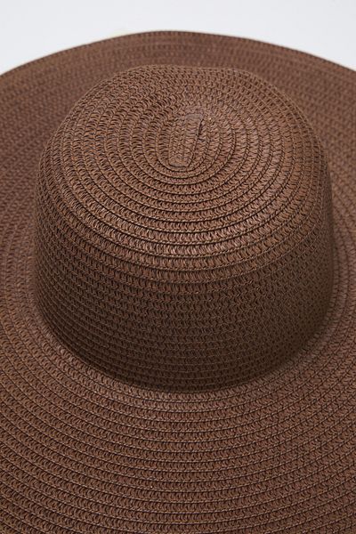 Trendyol Collection Brauner Strohhut für Frauen TWOSS22SP00005
