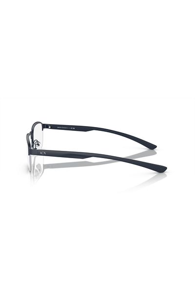 Armani Exchange Man Pillow Eyeglasses- Ax 1061 - Lense Size:57mm - Matte Blue