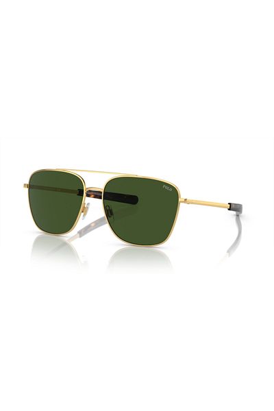 Polo Man Pilot Sunglasses- Ph 3147 - Lense Size:59mm - Shiny Gold