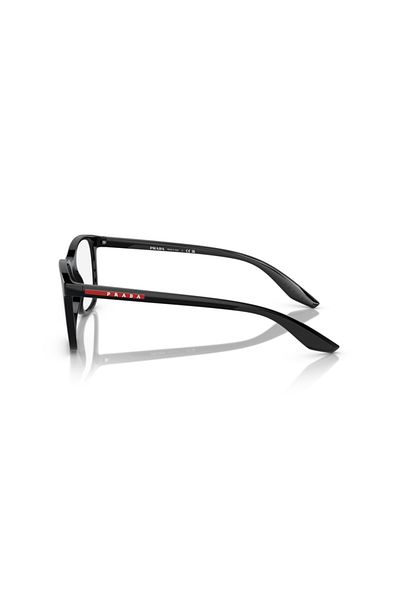 Prada Linea Rossa Man Square Eyeglasses- Ps 05pv - Lense Size:53mm - Black
