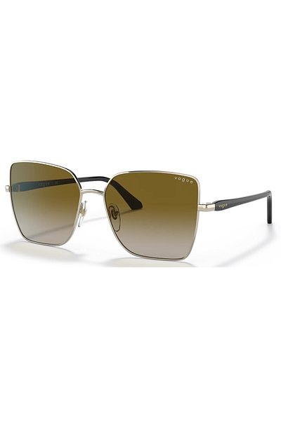 Vogue Woman Butterfly Sunglasses- Vo 4199s - Lense Size:58mm - Pale Gold