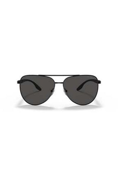 Prada Linea Rossa Man Pilot Sunglasses- Ps 52ws - Lense Size:61mm - Matte Black