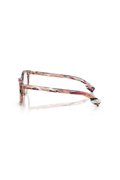 BURBERRY Woman Square Eyeglasses- Be 2291 - Lense Size:51mm - Striped Check
