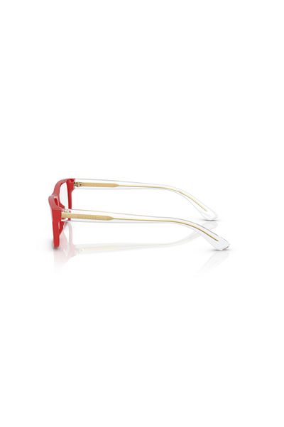 Versace Kids Man Rectangle Eyeglasses- Ve 3324u - Lense Size:45mm - Red
