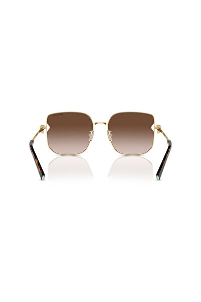 Tiffany Woman Square Sunglasses- Tf 3105d - Lense Size:58mm - Pale Gold