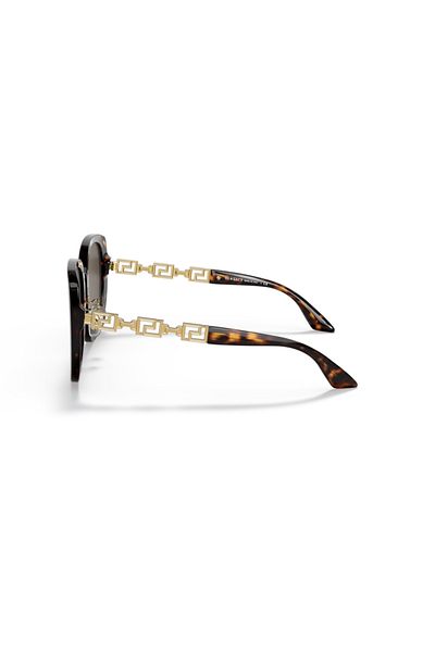 Versace model 0VE4407D 108/7356 Acetate Geometric Havana for Adult Female