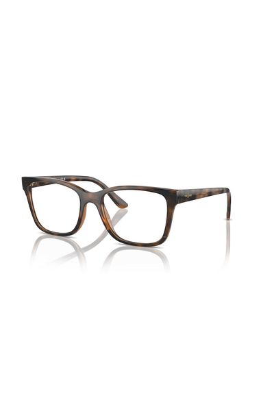 Vogue Woman Rectangle Eyeglasses- Vo 5556 - Lense Size:51mm - Top Dark Havana/light Brown
