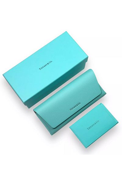 Tiffany نظارة شمسية سوداء 4130