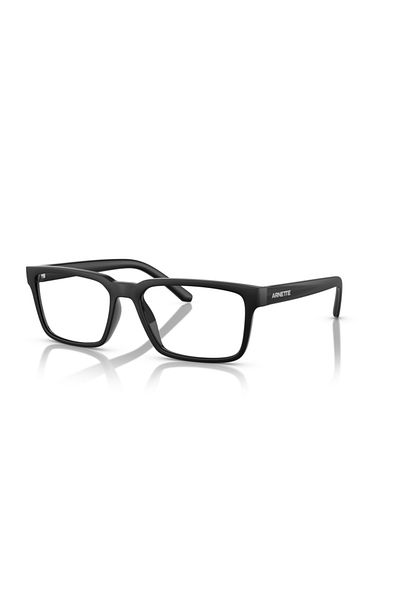 ARNETTE Man Square Eyeglasses- An 7259u - Lense Size:54mm - Matte Black