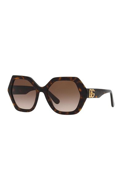 Dolce&Gabbana Dolce & Gabbana Woman Irregular Sunglasses- Dg 4406 - Lense Size:54mm - Havana