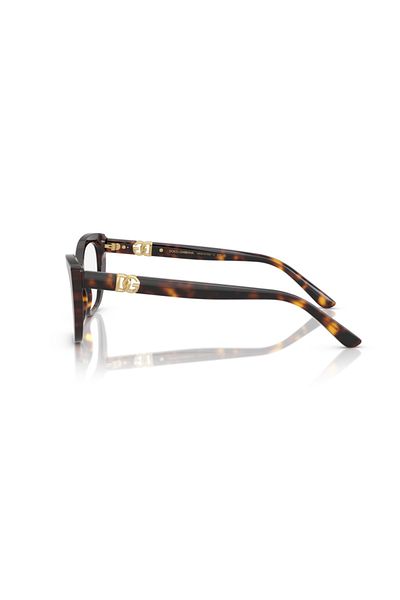 Dolce&Gabbana Dolce & Gabbana Woman Cat Eye Eyeglasses- Dg 3398 - Lense Size:52mm - Havana
