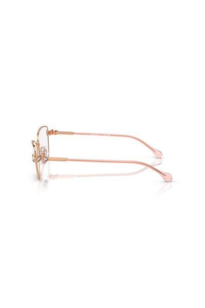 Swarovski Woman Pillow Eyeglasses- Sk 1006 - Lense Size:53mm - Rose Gold