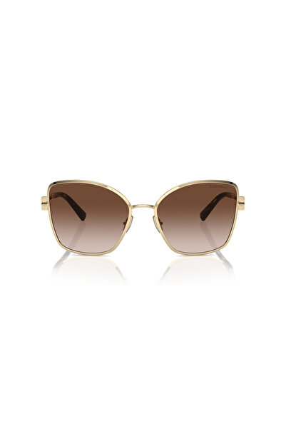Tiffany Woman Butterfly Sunglasses- Tf 3102b - Lense Size:58mm - Pale Gold