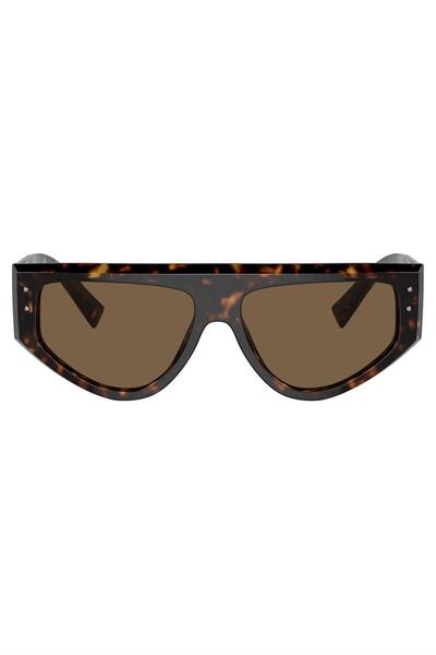 Dolce&Gabbana Dolce & Gabbana Man Rectangle Sunglasses- Dg 4461 - Lense Size:57mm - Havana