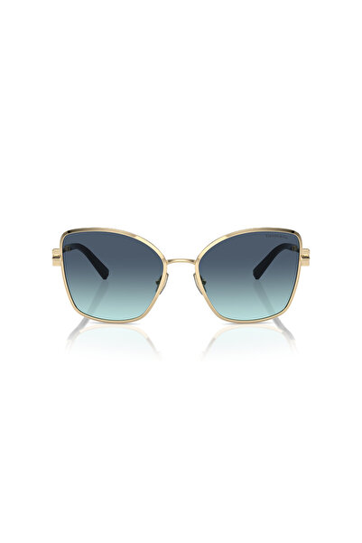 Tiffany Woman Butterfly Sunglasses- Tf 3102b - Lense Size:58mm - Pale Gold