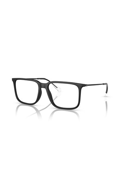 Armani Exchange Man Square Eyeglasses- Ax 3119 - Lense Size:55mm - Matte Black