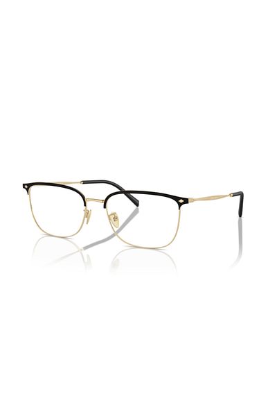 Giorgio Armani Man Rectangle Eyeglasses- Ar 5143 - Lense Size:55mm - Pale Gold