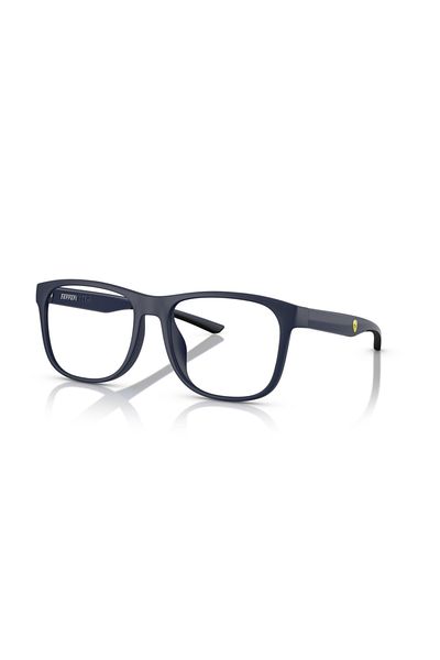Scuderia Ferrari Ferrari Scuderia Unisex Square Eyeglasses- Fz 8014d - Lense Size:54mm - Matte Blue