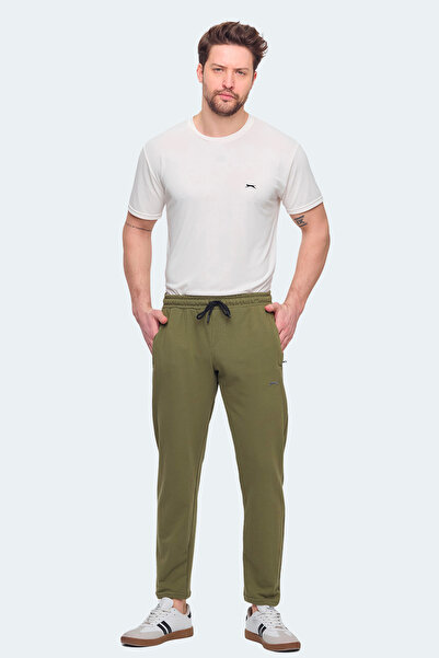 Slazenger KIRABO IN Erkek  Haki Eşofman Altı