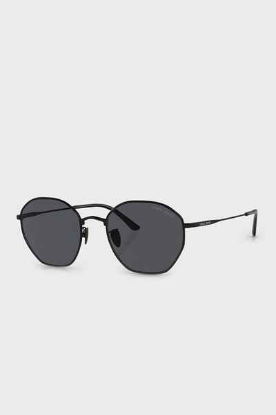 Giorgio Armani Man Square Sunglasses- Ar 6150 - Lense Size:53mm - Matte Black