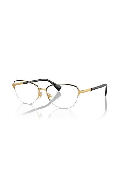 Ralph Woman Cat Eye Eyeglasses- Ra 6059 - Lense Size:54mm - Shiny Gold
