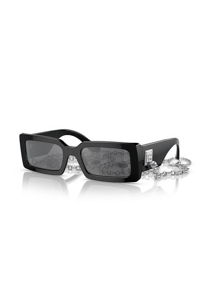 Dolce&Gabbana Dolce & Gabbana Woman Rectangle Sunglasses- Dg 4416 - Lense Size:53mm - Black