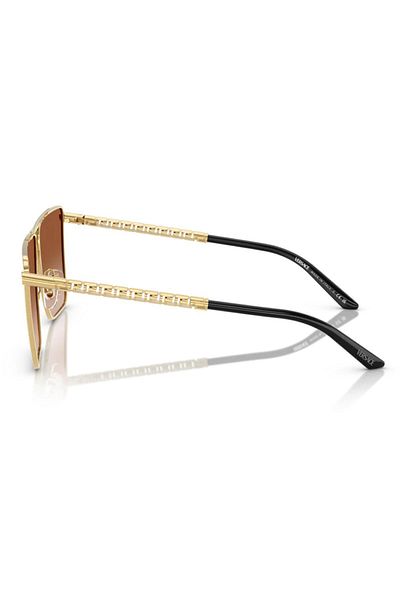 Versace Man Pillow Sunglasses- Ve 2266 - Lense Size:64mm - Gold