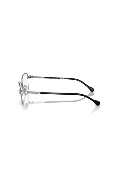 Swarovski Woman Pillow Eyeglasses- Sk 1006 - Lense Size:53mm - Gunmetal