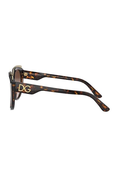 Dolce&Gabbana Dolce & Gabbana Woman Butterfly Sunglasses- Dg 4383 - Lense Size:54mm - Havana