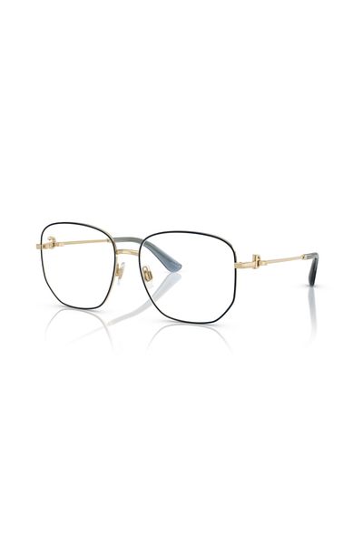 Dolce&Gabbana Dolce & Gabbana Woman Phantos Eyeglasses- Dg 1356 - Lense Size:55mm - Pale Gold/blue