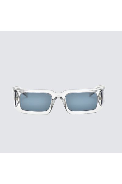 Prada نظارة شمسية موديل R 06ys 12r09t 53 رمادي للرجال