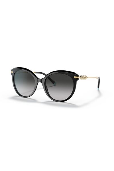 Vogue Tiffany Woman Cat Eye Sunglasses- Tf 4189b - Lense Size:55mm - Gold