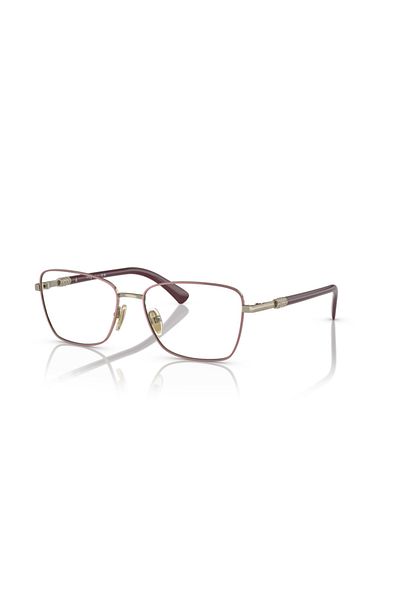 Vogue Woman Butterfly Eyeglasses- Vo 4271b - Lense Size:52mm - Top Pink/pale Gold