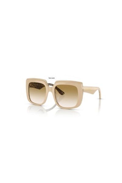 Dolce&Gabbana Dolce & Gabbana Woman Square Sunglasses- Dg 4414 - Lense Size:54mm - White Leo