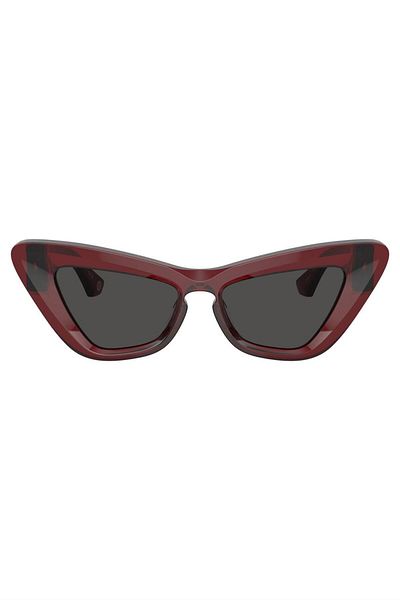 BURBERRY Woman Cat Eye Sunglasses- Be 4421u - Lense Size:51mm - Bordeaux