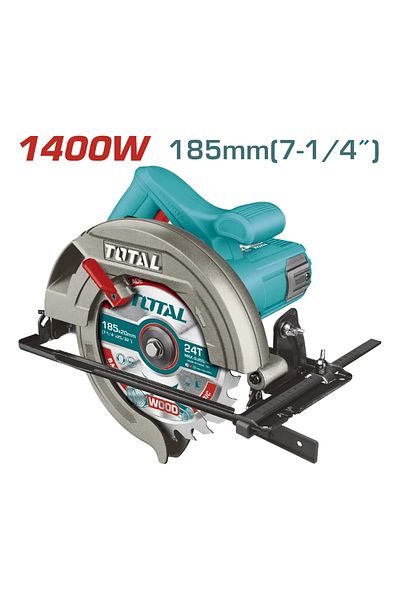 TOTAL Electric Circular Saw 1400W Disc 185mm