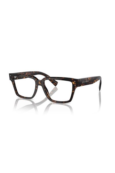 Dolce&Gabbana Dolce & Gabbana Man Square Eyeglasses- Dg 3383 - Lense Size:53mm - Havana