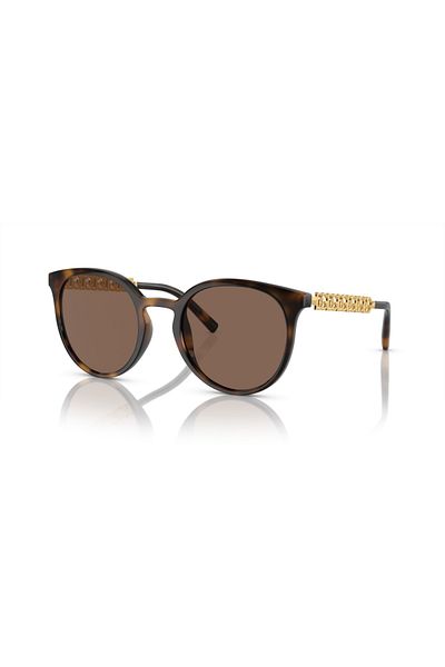 Dolce&Gabbana Dolce & Gabbana Woman Phantos Sunglasses- Dg 6189u - Lense Size:52mm - Havana