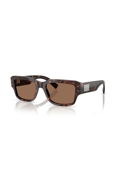 Dolce&Gabbana Dolce & Gabbana Man Square Sunglasses- Dg 4483 - Lense Size:54mm - Havana