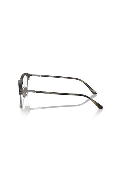 Giorgio Armani Man Rectangle Eyeglasses- Ar 7262 - Lense Size:54mm - Matte Green Horn