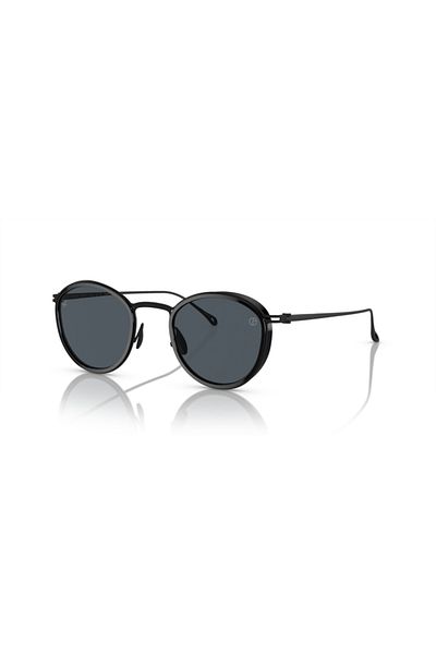 Giorgio Armani Man Phantos Sunglasses- Ar 6148t - Lense Size:46mm - Shiny Black