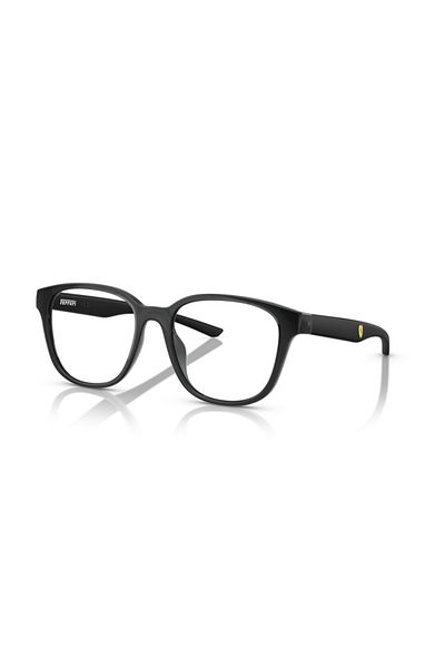 Scuderia Ferrari Ferrari Scuderia Unisex Round Eyeglasses- Fz 8015u - Lense Size:52mm - Grey Transparent