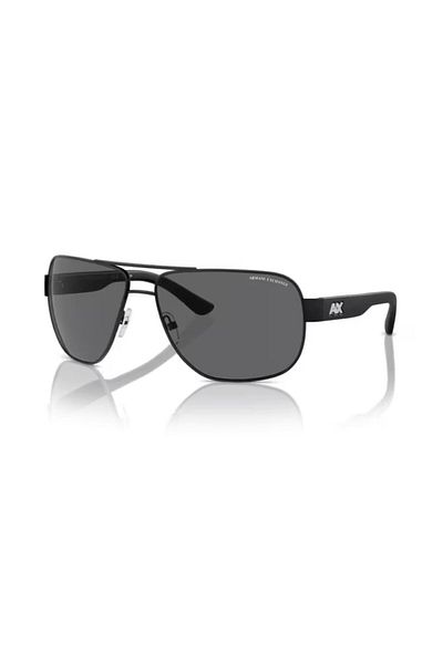 Armani Exchange Man Pilot Sunglasses- Ax 2012s - Lense Size:62mm - Matte Black