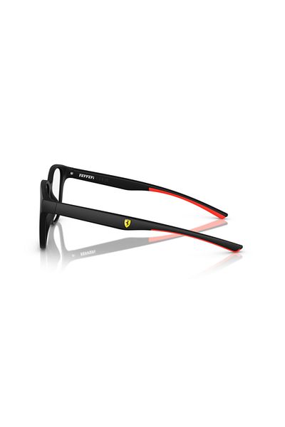 Scuderia Ferrari Ferrari Scuderia Unisex Round Eyeglasses- Fz 8015u - Lense Size:52mm - Matte Black