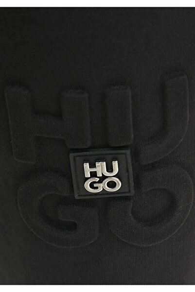 HUGO Erkek Dokuma Kumaş  Normal Bel  Düz Model Siyah Pantolon 50530193-001