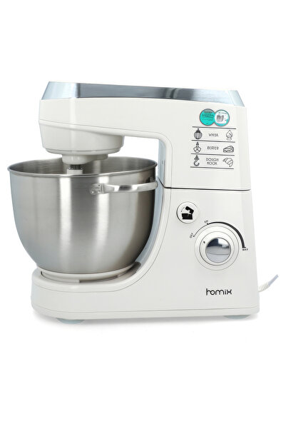 HOMİX 5-Speed Setting 300W Motor Durable Stainless Steel Material Stand Mixer