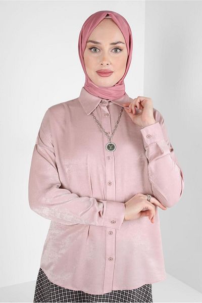 Alvina ALVİNA Silk Modal Shawl 8222 - Άνετο και κομψό