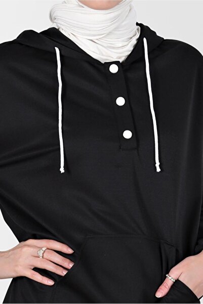 Alvina Hooded Snap-On Tracksuit Tunic - 42651