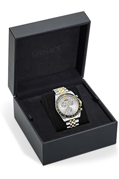 Versace Greca Chrono Wave Vrscve0H00725 Men's Wristwatch